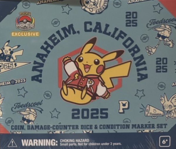 画像1: WCS2025ダメカンダイス(青背景ピカチュウ単品) (1)