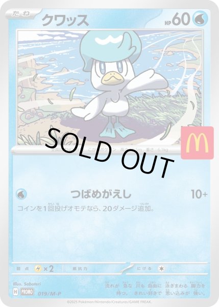 画像1: クワッス(019/MP) (1)