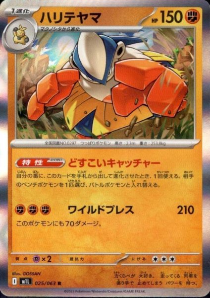 画像1: ハリテヤマ(R)(025/063) (1)