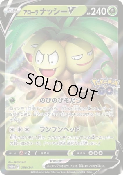 画像1: アローラナッシーV(288/S-P) (1)